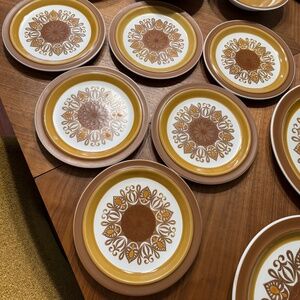 Electra Casual Ceram Majestic Stoneware Dishware Salad Plates